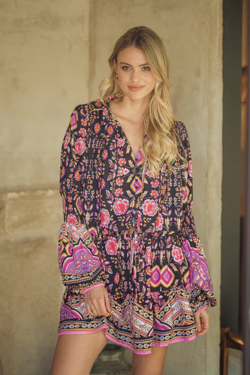 Cherry Blossom Saint – Mini Haljina